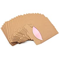 CD DVD Sobre de Papel Kraft Bolso de la Cubierta del Papel del DVD del Banquete de Boda Grueso CD DVD Paquete Caso…